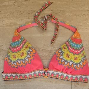 Victoria's Secret Mandala Print Tie Bikini Top